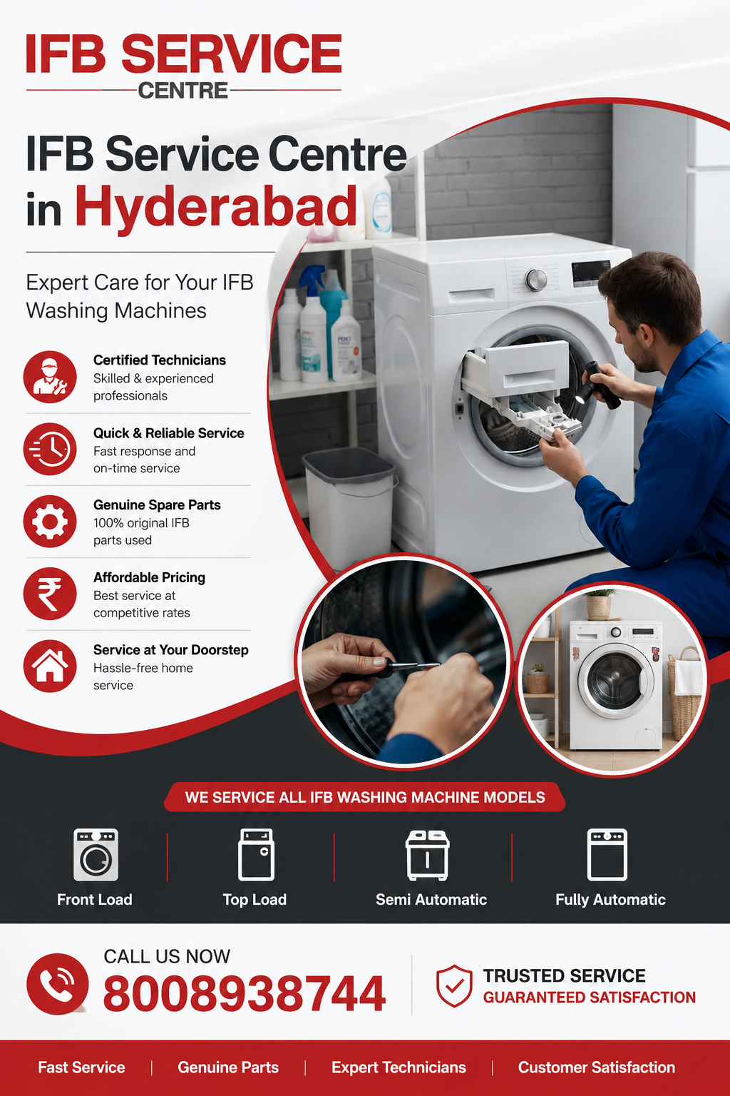 Professional IFB Washing Machine Repair Service