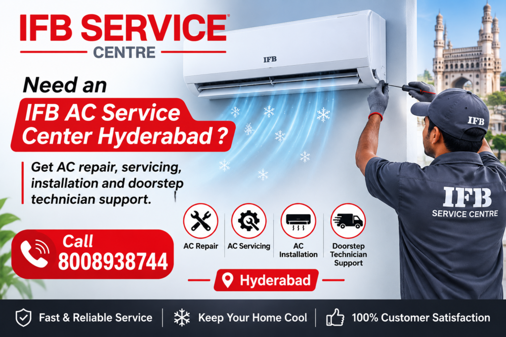 IFB AC Service Center Hyderabad – AC Repair, Servicing and Installation